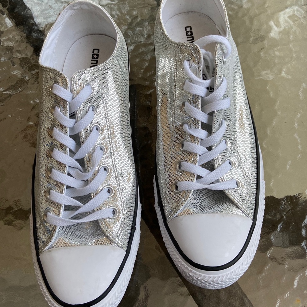 Converse Allstar Glitter Sparkle Shoes Sneakers